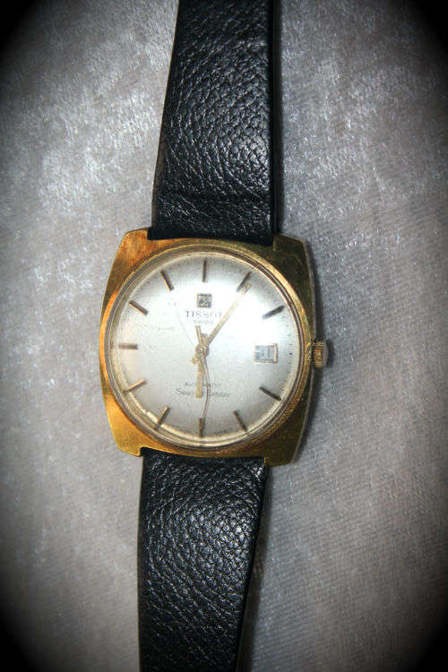 Vintage 1960's Tissot Swiss SeaStar Seven Automatic Watch -Running but with issues read more