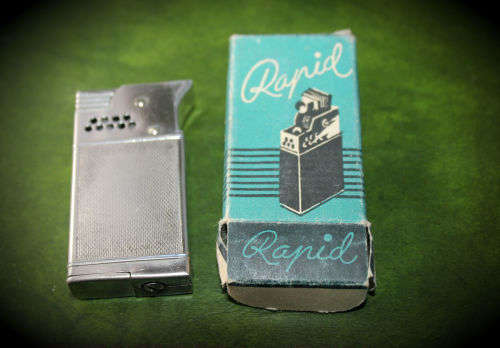 Vintage Rapid  Gas Lighter -in Box - never been used - needs Gas