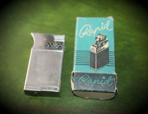 Vintage Rapid  Gas Lighter -in Box - never been used - needs Gas
