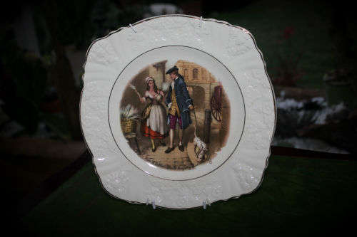 Vintage JandG Meakin Plate Regd SOL 391413 230mm