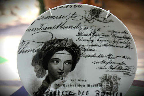 Decorative UNKNOWN Plate 172mm