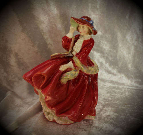 Vintage Royal Doulton Doll "Top O'The Hill Copr 1937 HN1834 190x137mm