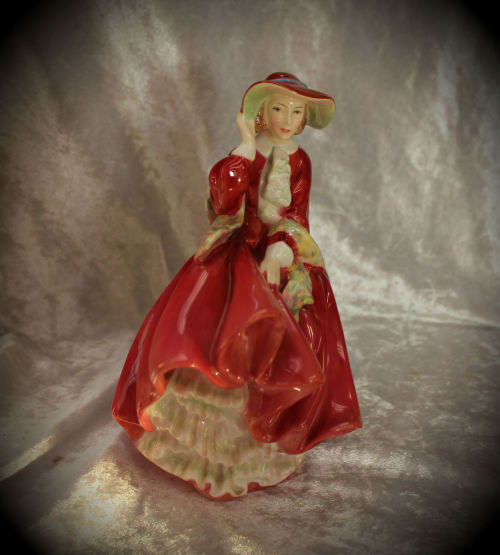 Vintage Royal Doulton Doll "Top O'The Hill Copr 1937 HN1834 190x137mm