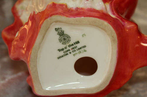 Vintage Royal Doulton Doll "Top O'The Hill Copr 1937 HN1834 190x137mm
