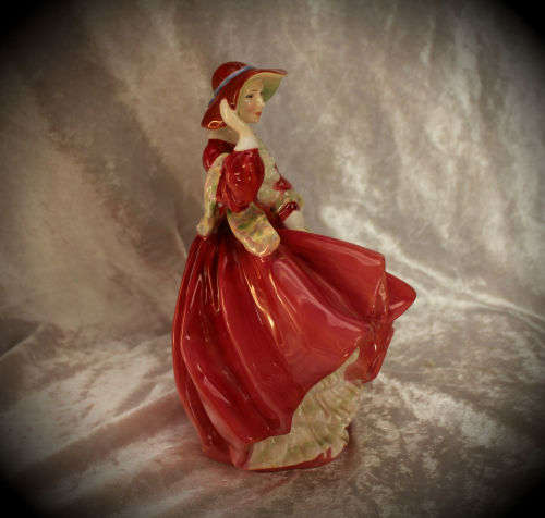 Vintage Royal Doulton Doll "Top O'The Hill Copr 1937 HN1834 190x137mm