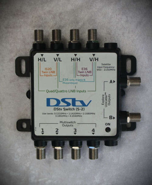 DStv Multi switch {5-2} for Explora - No Box -