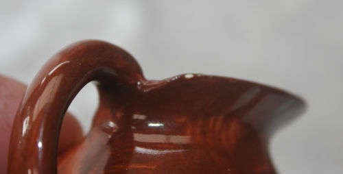 2 small Royal Doulton character jugs -John Barleycorn and Mr Micawber- 1 small paint chip