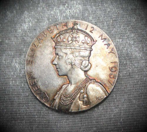 Commemorative issue- King Edward 8 coronation 12th May 1937 SILVER MEDAL