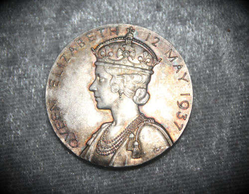 Commemorative issue- King Edward 8 coronation 12th May 1937 SILVER MEDAL