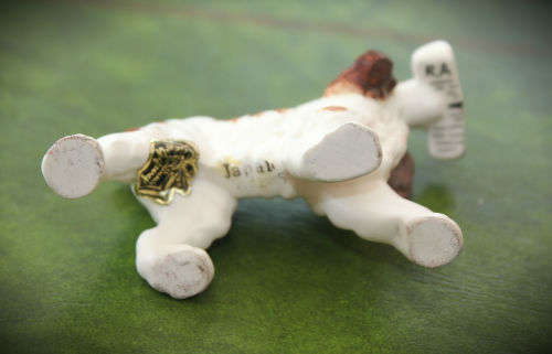 Vintage Collectable Dog Figurine by napco originals by giftcraft japan-52x75x28mm