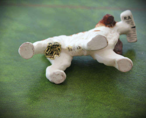Vintage Collectable Dog Figurine by napco originals by giftcraft japan-52x75x28mm