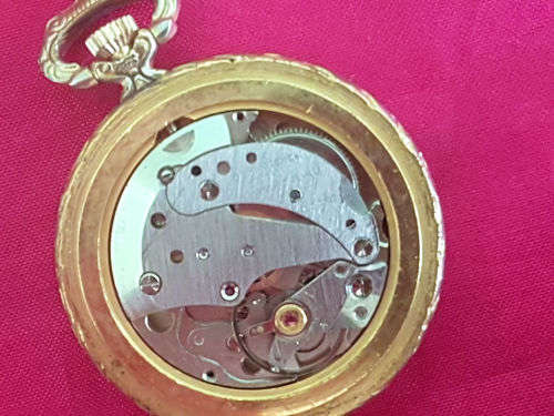 Vintage 7 Jewel Mechanical Oris Pocket Watch -RUNNING- Swiss Made -36mm