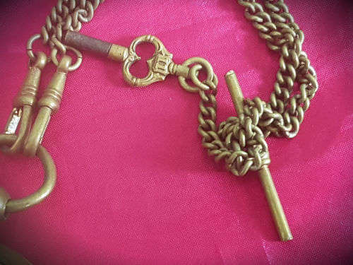 Victorian SPECIALLY EXAMINED SWISS MADE CENTRE SECONDS CHRONOGRAPH  POCKET WATCH with Key Not workin