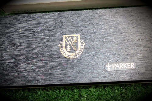 Vintage 1970's Parker Pen Escom-Evkom 50 Year commemorate Pen in origanal Box