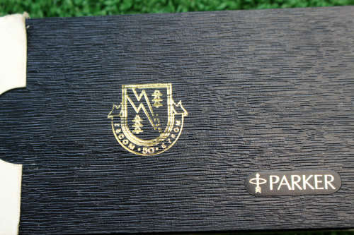 Vintage 1970's Parker Pen Escom-Evkom 50 Year commemorate Pen in origanal Box