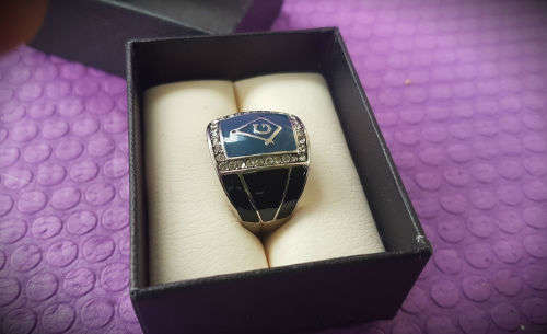 Masonic Ring inside diameter 19mm