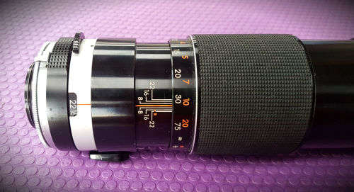 Auto Tamron f300mm 1:56 -62mm No. 210199m Lens- m42 screw in mount