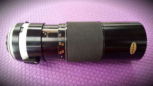 Auto Tamron f300mm 1:56 -62mm No. 210199m Lens- m42 screw in mount