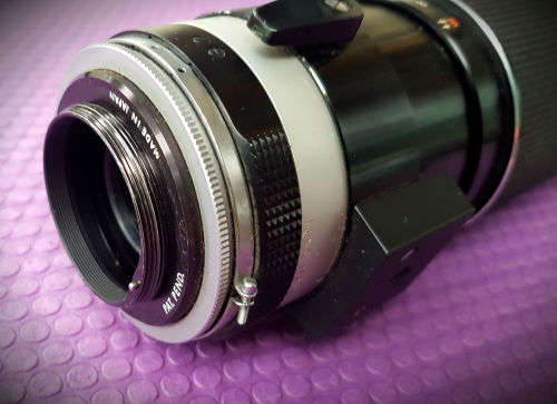 Auto Tamron f300mm 1:56 -62mm No. 210199m Lens- m42 screw in mount