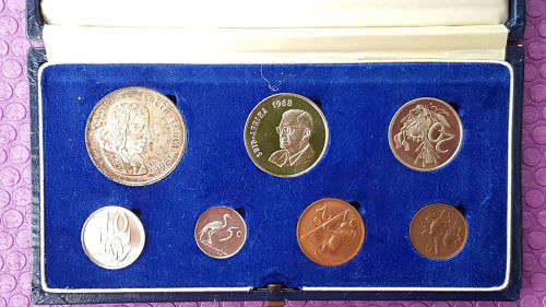 1968 - Short Proof Set -SA Munt - Silver R1
