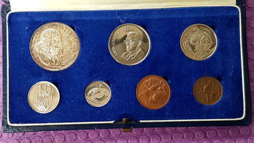 1968 - Short Proof Set -SA Munt - Silver R1