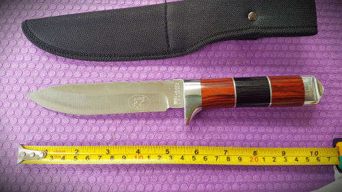 Columbia U.S.A Saber Knife with sheath