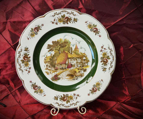Ascot Service Plate by Wood and Sons A Decorative Wall Plate 270mm
