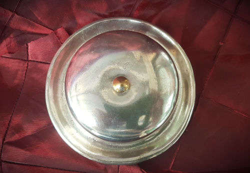 Vintage Elkington Plate England Butter dish no 27468 - ex Carlton Hotel JHB item - 60x165mm