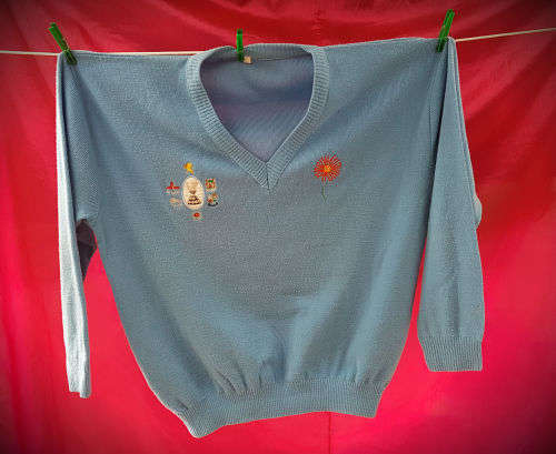 Collectable Currie cup Blue Bull supporters Rugby Jersey XXL (wool)