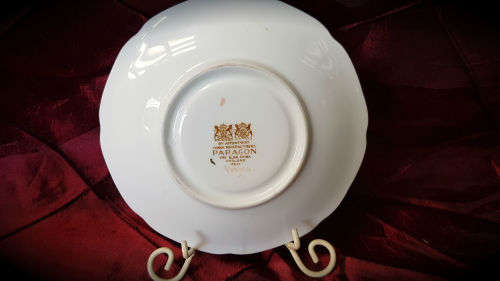 Small Vintage Paragon Plate 113mm Fine Bone China,by appointment - see Crack