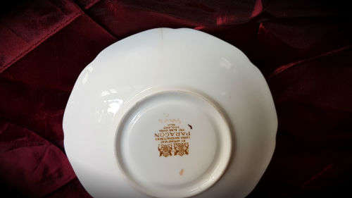 Small Vintage Paragon Plate 113mm Fine Bone China,by appointment - see Crack