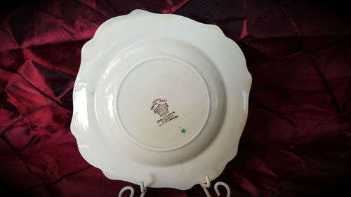 Vintage Royal Venton Ware Plate 150mm by John Steventon & Sons Burslem England