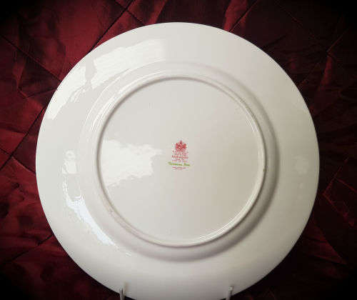 Vintage 1966- Paragon Victoriana Rose -Dinner Plate  -fine bone china-never been used 12 Available