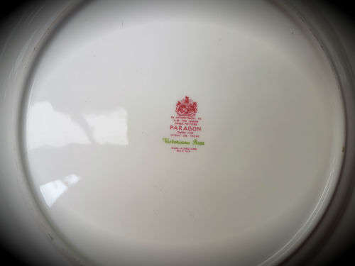 Vintage 1966- Paragon Victoriana Rose -Dinner Plate  -fine bone china-never been used 12 Available