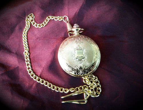 Unmarked Pocket watch on Chain ..working
