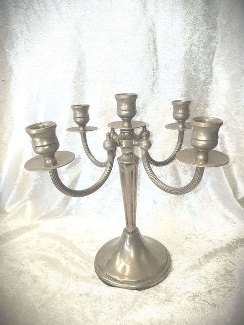 Vintage Silver plate Candelabra 250x270mm  -1.480kg