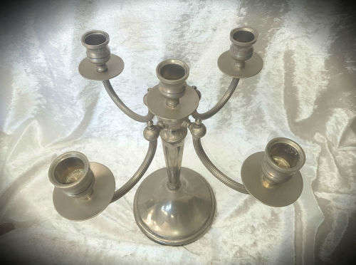 Vintage Silver plate Candelabra 250x270mm  -1.480kg