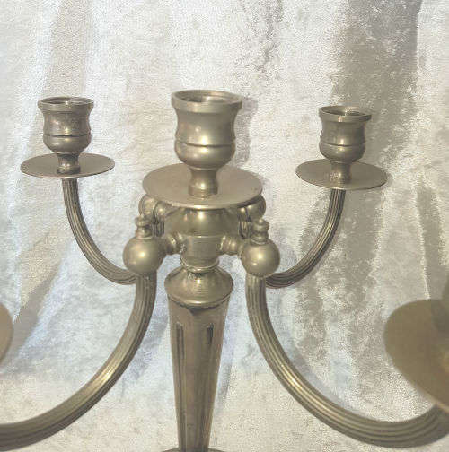 Vintage Silver plate Candelabra 250x270mm  -1.480kg