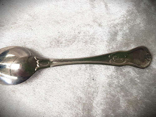 9 EPNS Sina or Gina teaspoons 116mm
