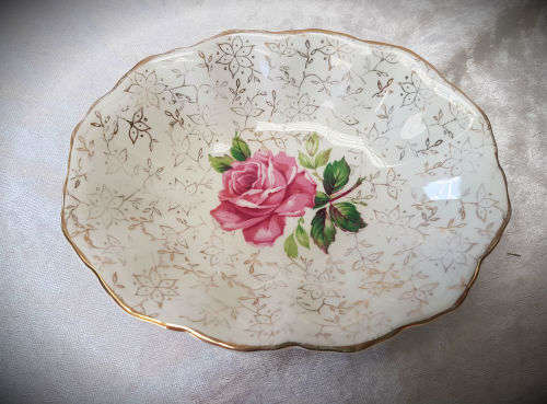 Vintage Midwinter Semi-Porcelain tray Stafordshire England 35mmx145x118mm