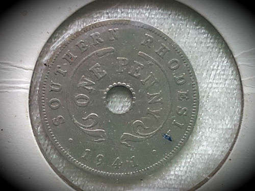 1941 Southern Rhodesia one Penny Circulated