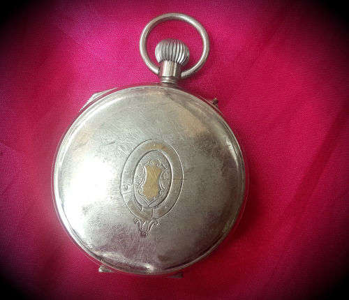 1800's Antique Swiss Made Liga Best Centre Seconds Chronograph Pocket watch- working