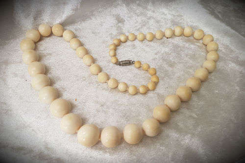 Vintage Ivory Necklace 600mm