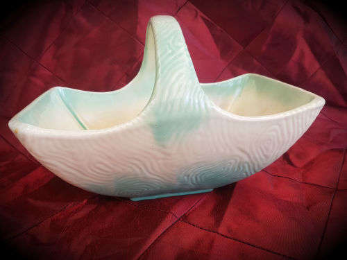 Vintage Stylac Porcelain Bowl 170x252x160mm- Handle has a crack - Repaired - England