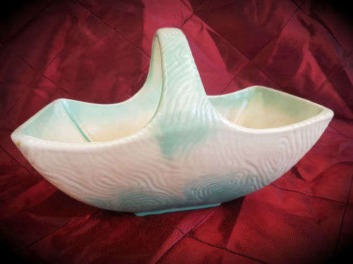 Vintage Stylac Porcelain Bowl 170x252x160mm- Handle has a crack - Repaired - England
