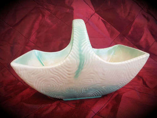 Vintage Stylac Porcelain Bowl 170x252x160mm- Handle has a crack - Repaired - England