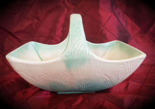 Vintage Stylac Porcelain Bowl 170x252x160mm- Handle has a crack - Repaired - England