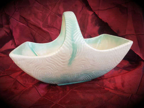 Vintage Stylac Porcelain Bowl 170x252x160mm- Handle has a crack - Repaired - England