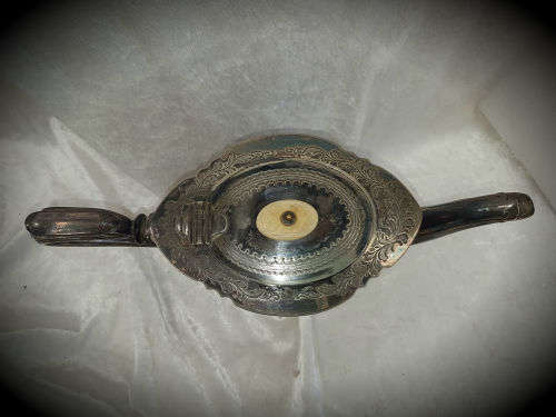 Antique MARK WILLIS AND SON (MW & S)Silver Plated Teapot  Nr 4484- 140x310x105mm England