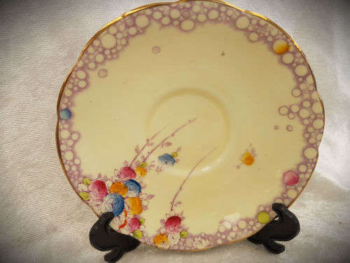 2 x Vintage Paragon Summer Roses Fine China Replacement Saucers 140mm